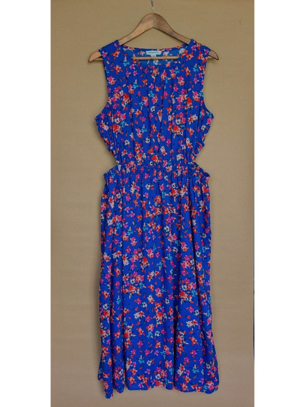 beachlunchlounge Blue Floral Dress